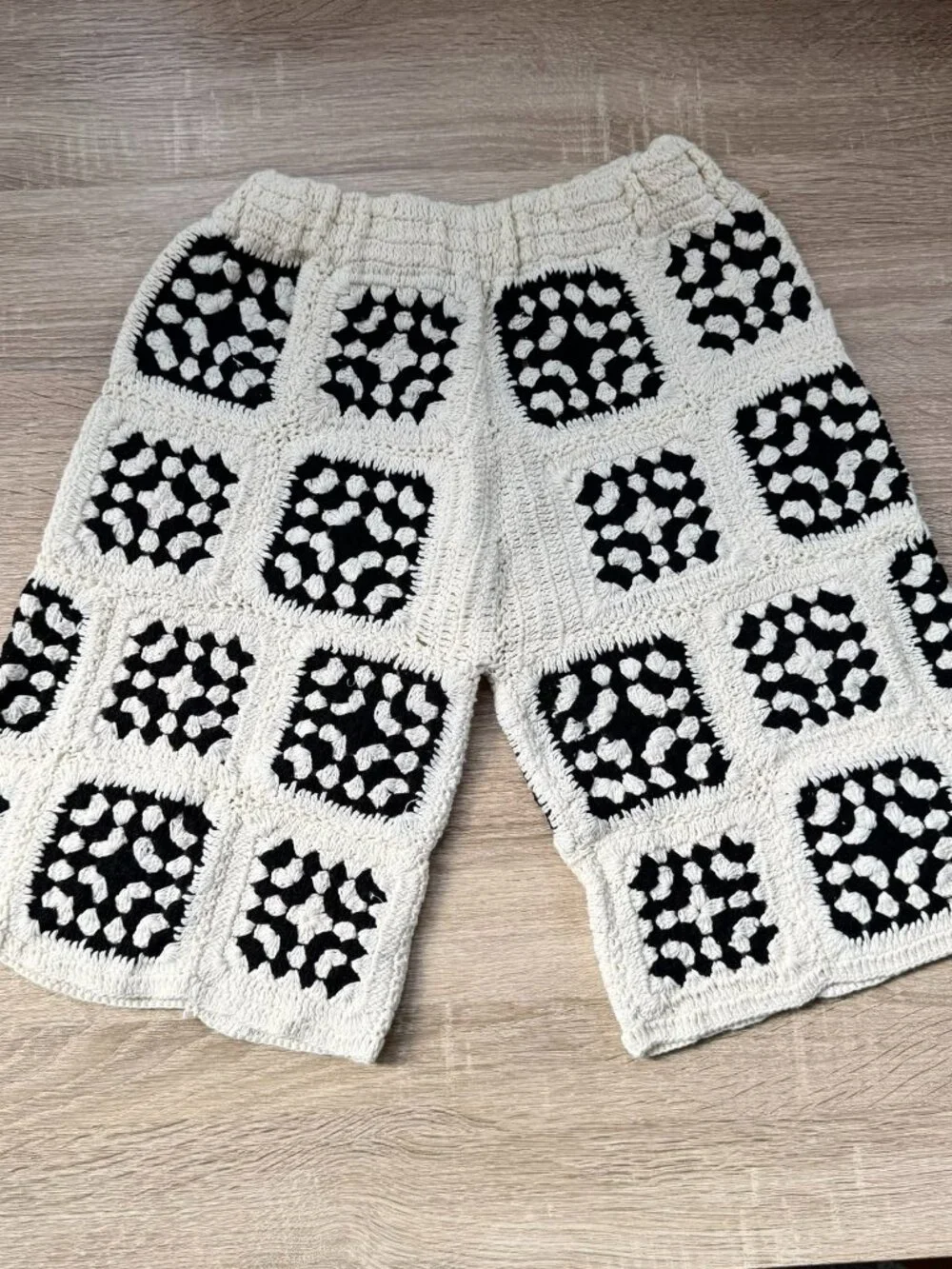 New Free People Flook Long Crochet Shorts XS